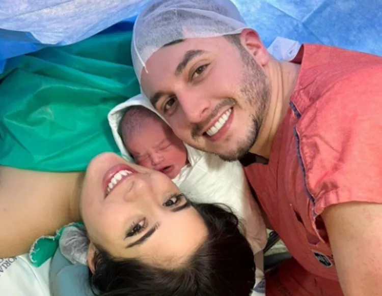 Jonas Esticado e nascimento do filho, João Miguel Instagram