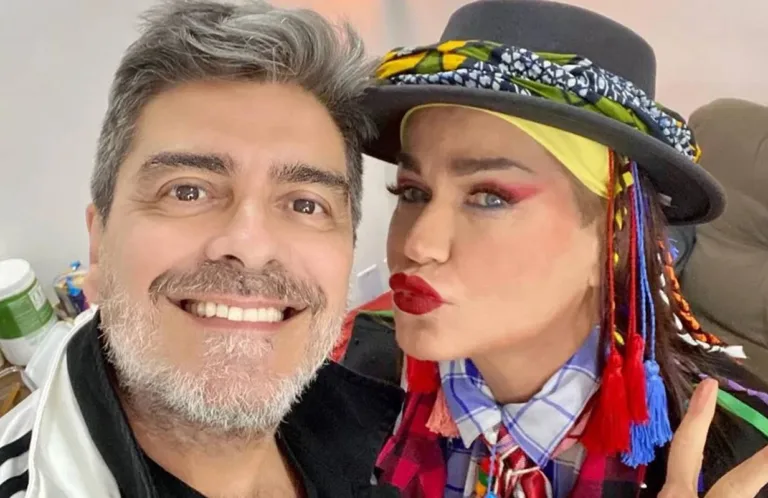Junno Andrade celebra 10 anos com Xuxa e se declara: “Minha paixão”