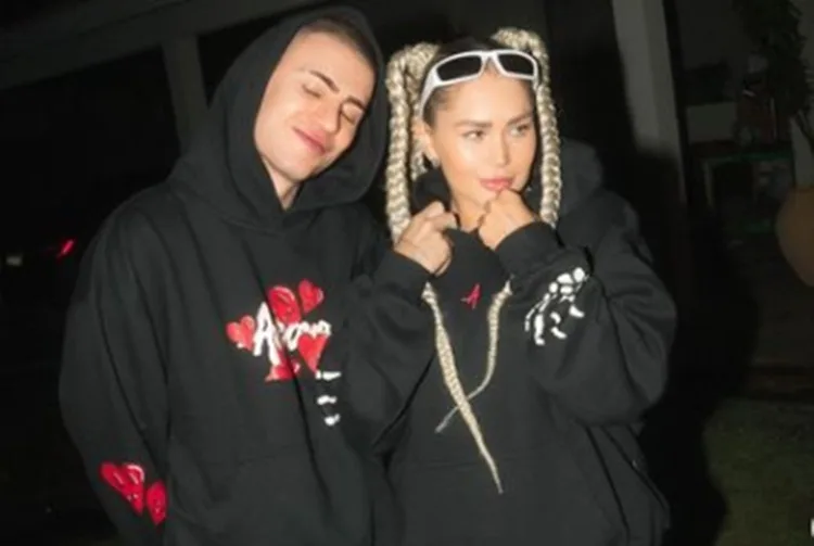 Leo Picon e a namorada - Instagram