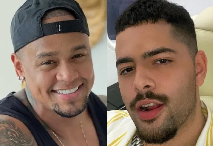Léo Santana e Pedro Sampaio (Foto: Montagem/Instagram)