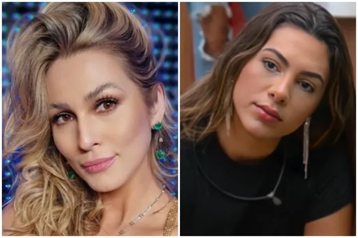 Lívia Andrade alfineta Pétala Barreiros - Reprodução Instagram