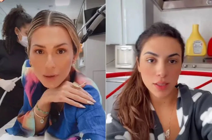 Lívia Andrade e Pétala Barreiros