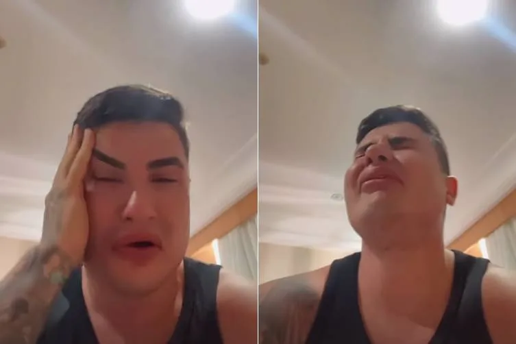 Chorando, ex-marido de Jojo Todynho expõe forte depressão e diz que voltará ao Exército