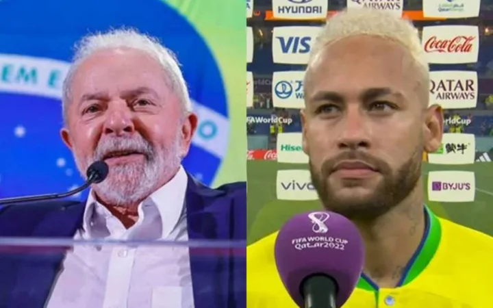 Lula e Neymar