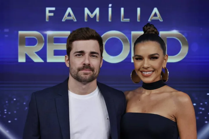 Miguel Coelho e Mariana Rios Miguel Coelho e Mariana Rios (Antônio Chahestian/Record TV)