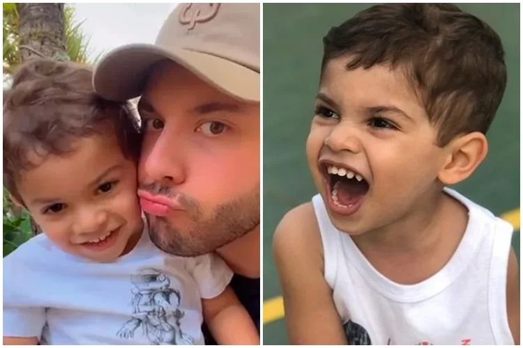 Murilo Huff comemora três anos do filho, Leo - Reprodução Instagram