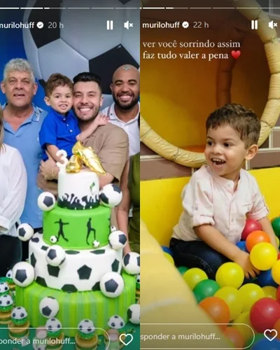 Murilo Huff instagram montagem Area Vip