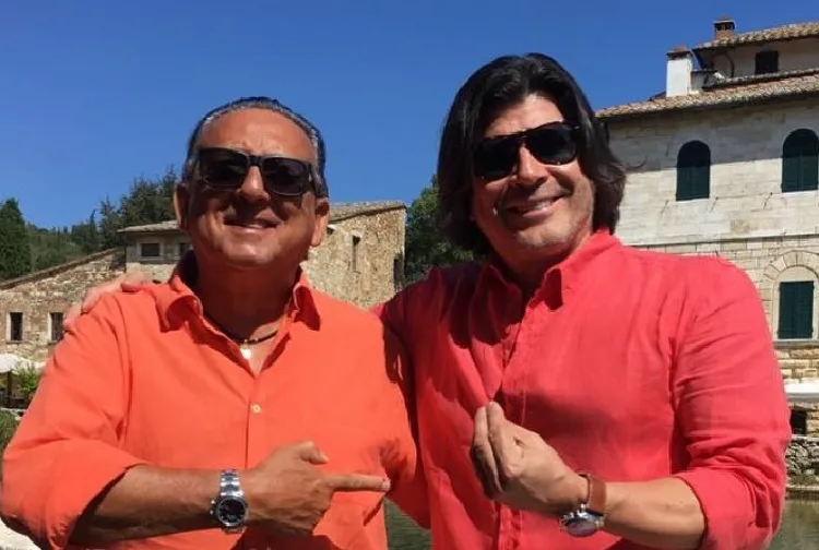 Paulo Ricardo e Galvão Bueno  (Foto: Reprodução Instagram)