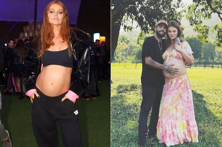 Cintia Dicker, companheira de Pedro Scooby, fala sobre gravidez: ”Tranquila”