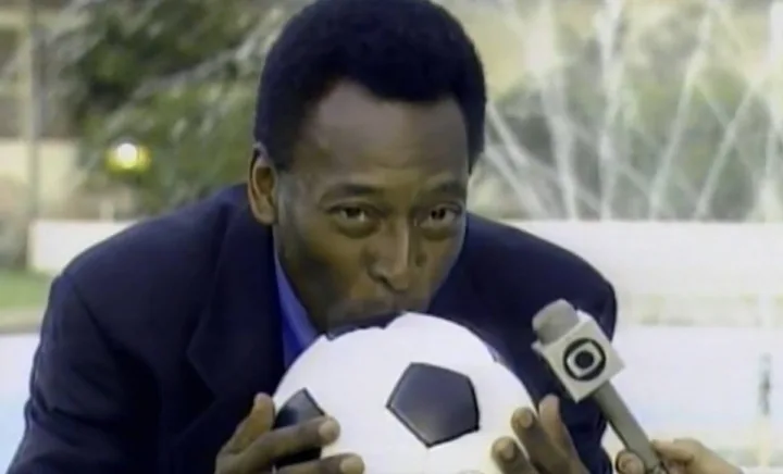 Pelé (Reprodução/TV Globo)