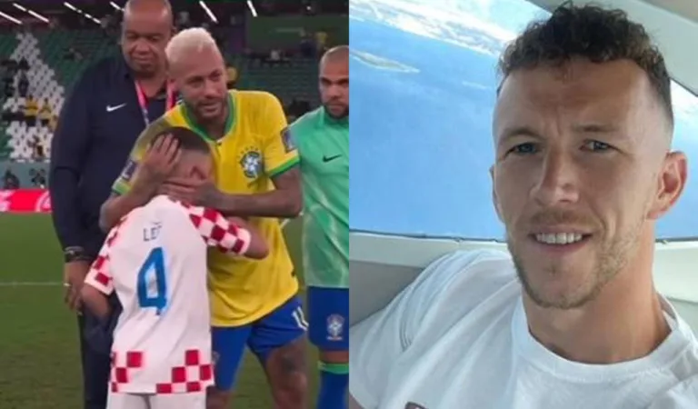 Perisic, da Croácia, agradece Neymar em português após atitude do jogador com seu filho