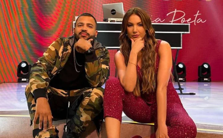 Projota e Patrícia Poeta Projota e Patrícia Poeta