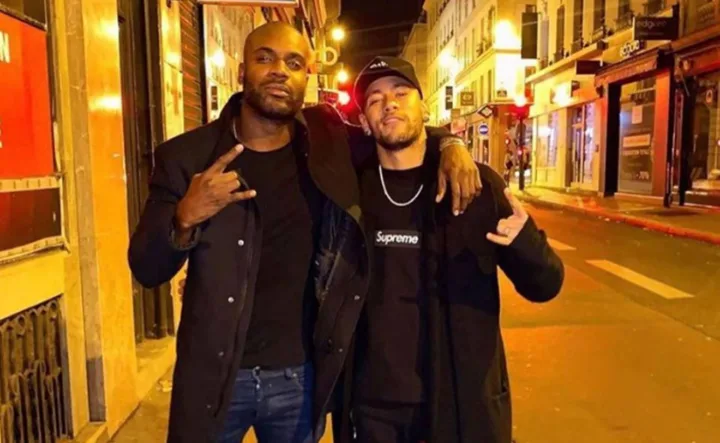 Rafael Zulu e Neymar Rafael Zulu e Neymar