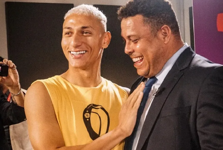 Richarlison e Ronaldo (Foto: Reprodução Instagram) Richarlison e Ronaldo (Foto: Reprodução Instagram)