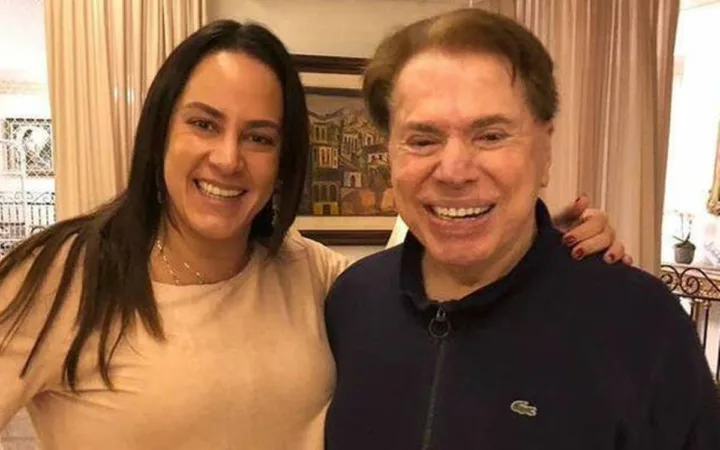 Silvia Abravanel e Silvio Santos