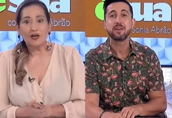 Sonia Abrão e Thiago Rocha (Foto: Montagem/RedeTV!)