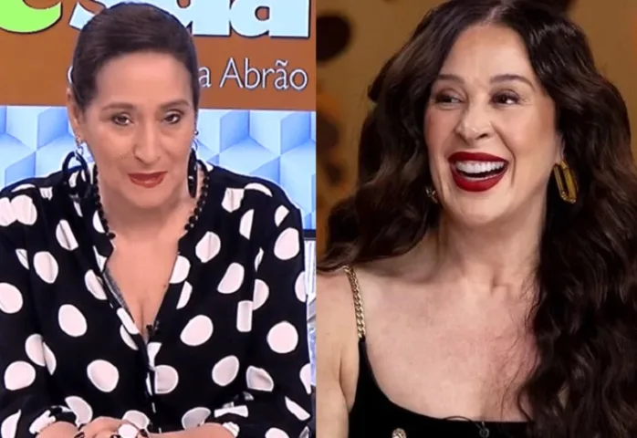 Sonia Abrão e Claudia Raia (Foto: Montagem/RedeTV! e Globo)