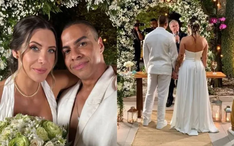Thiago Oliveira se casa com Bruna Matuti: “É único, é especial!”