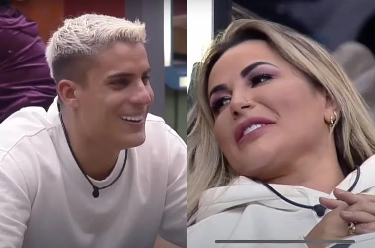 Tiago e Deolane aparecem em clima de romance: ”Não tem como não suar”