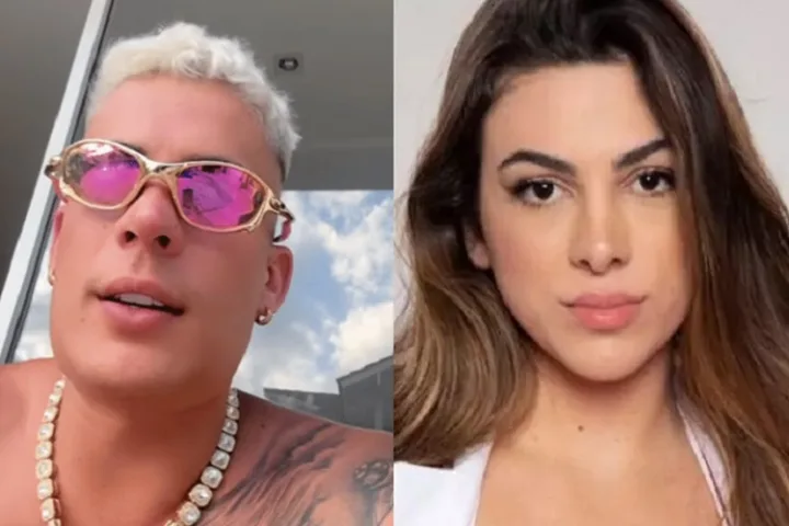 Tiago Ramos e Pétala Tiago Ramos e Pétala Barreiros (Foto: Montagem/Instagram/Record)