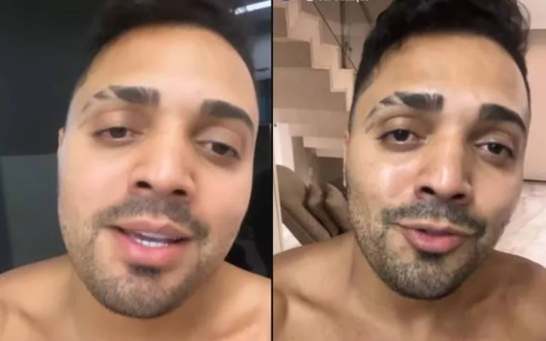 Tirullipa surge abatido e agradece apoio dos fãs após polêmica na ‘Farofa da Gkay’: “Errar é humano”