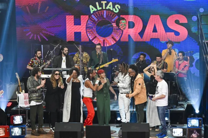 Altas Horas especial Cássia Eller (Globo/Bob Paulino)