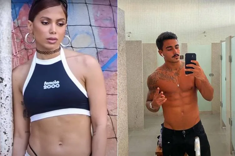 Modelo que protagonizou cena quente com Anitta exclui rede social