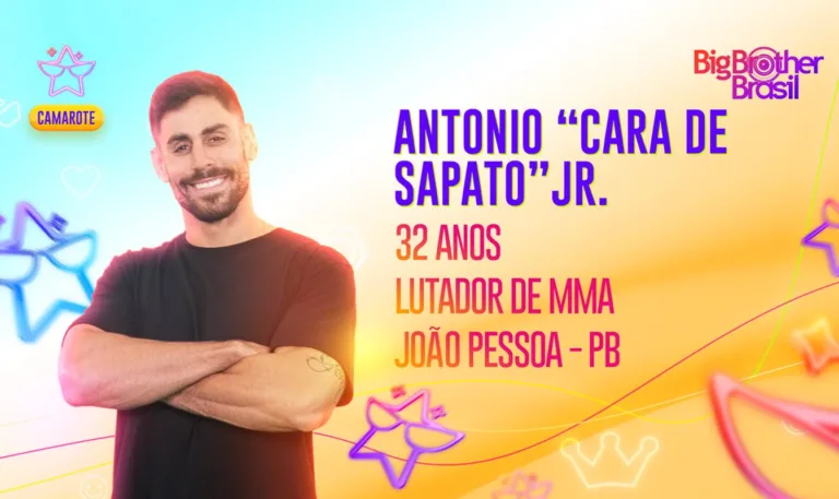 BBB23: Antonio “Cara de Sapato” Jr. faz parte do Camarote