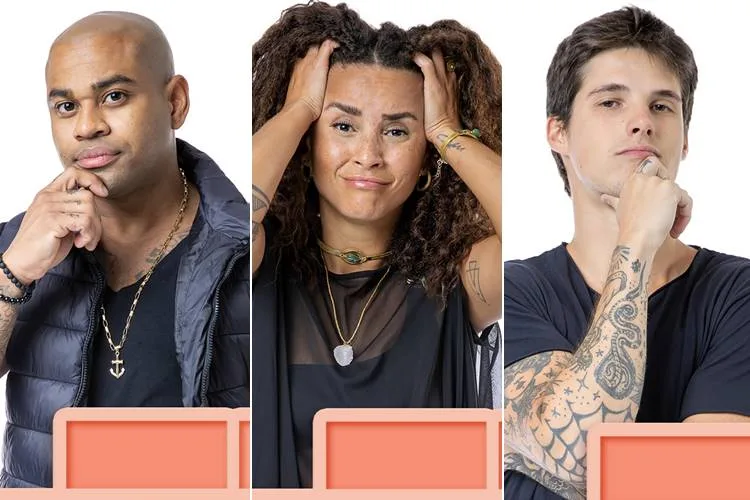 BBB23: Cezar, Domitila e Gabriel estão no Paredão – Confira como foi a votação!