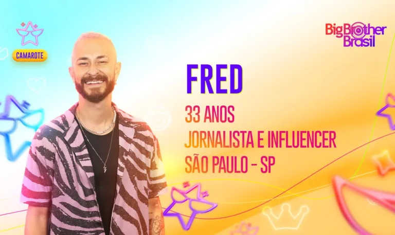 BBB23: Ex de Boca Rosa, Fred está no Camarote