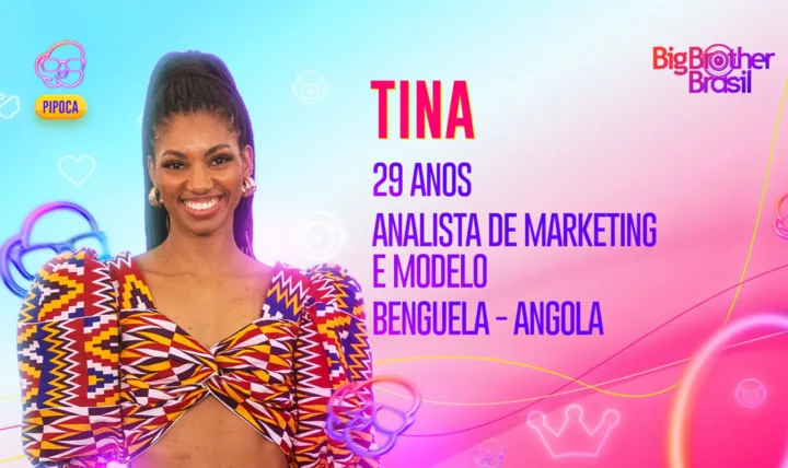 BBB23 - Tina/TV Globo