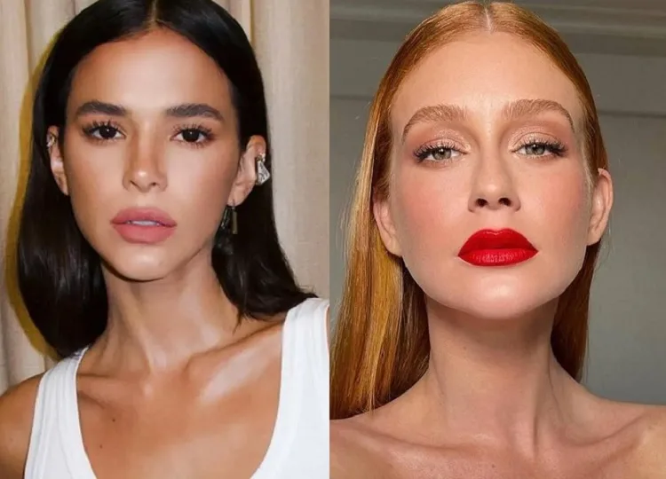 Bruna Marquezine curte tuíte polêmico e web aponta indireta para Marina Ruy Barbosa