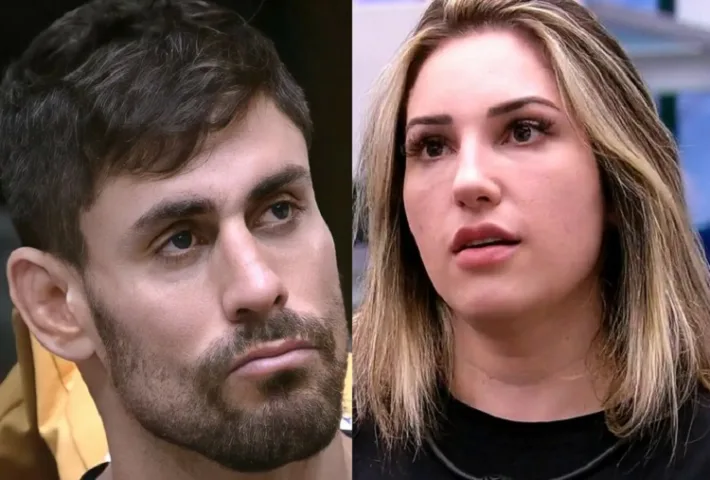 Cara de Sapato e Amanda no BBB23