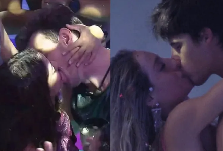 Web reage aos beijos da primeira festa do BBB23