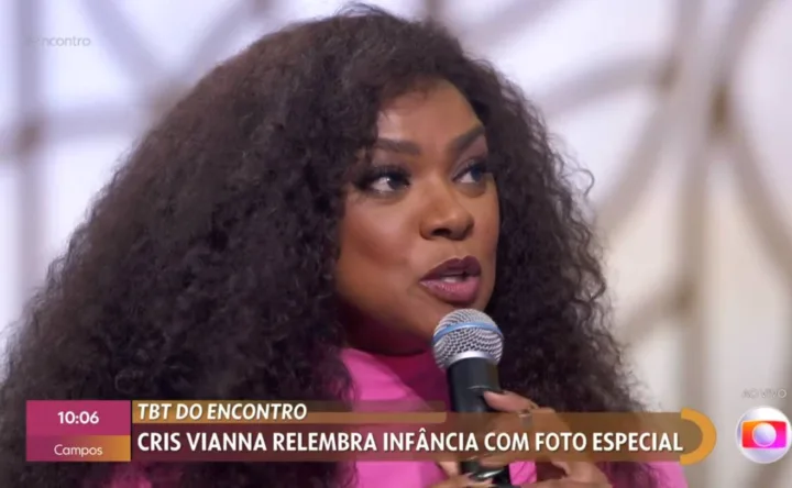 Cris Vianna no Encontro - Foto: TV Globo