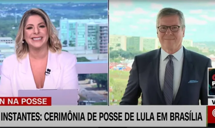 Daniela Lima e Marcio Gomes direto de Brasília (Foto: Reprodução/CNN Brasil)