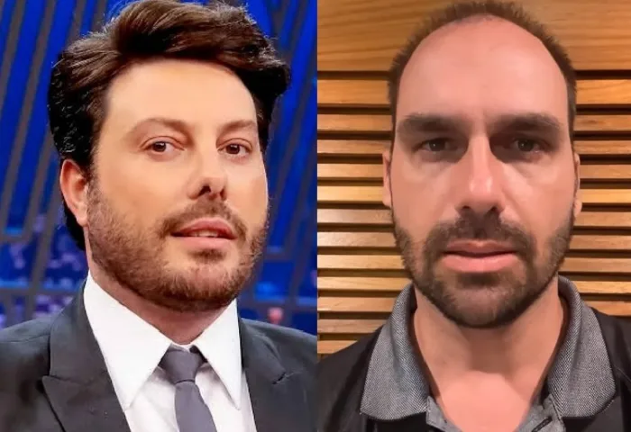 Danilo Gentili e Eduardo Bolsonaro 