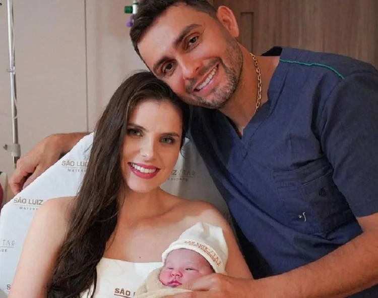 Nasce Maria Clara, caçula de Débora Silva e Mano Walter