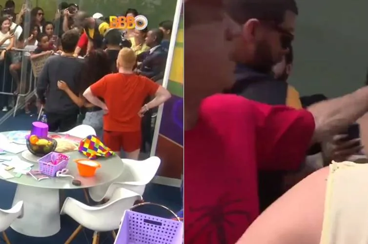 BBB23: Humorista tenta invadir a Casa de Vidro: ”Maluco”