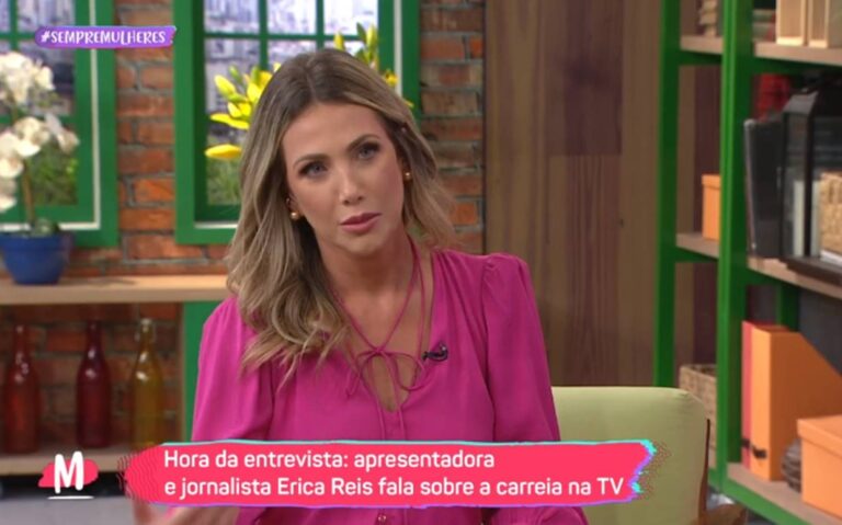 Erica Reis revela ao Área VIP motivo de ida a Gazeta e nega negociação com o canal