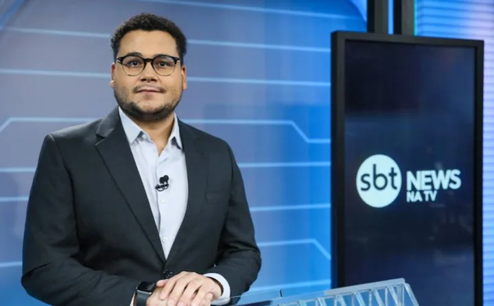 Fernando Jordão no SBT News na TV (Foto: Rogerio Pallatta/SBT)