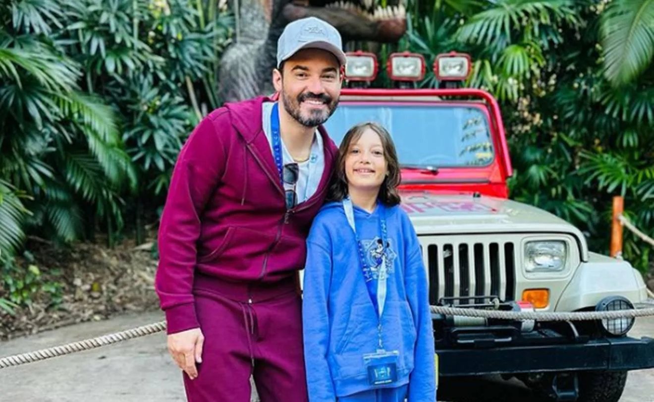 Fernando Zor com Alice