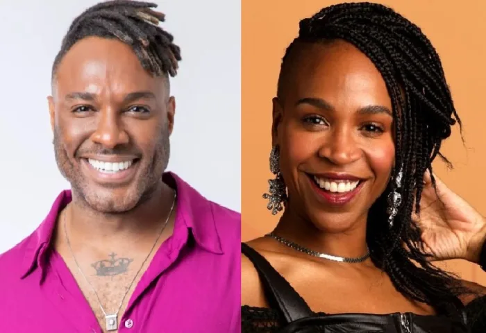 Fred Nicácio e Karol Conká