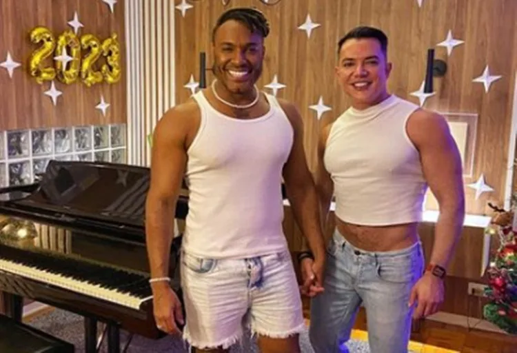 Fred Nicacio e namorado 2 - Instagram