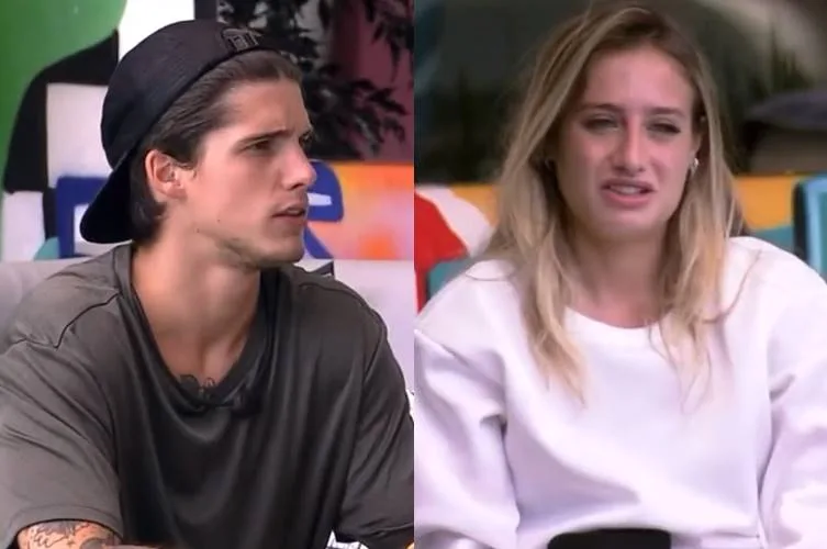 Gabriel, do BBB23, tenta manipular situação com Bruna: ”Tenho chance”