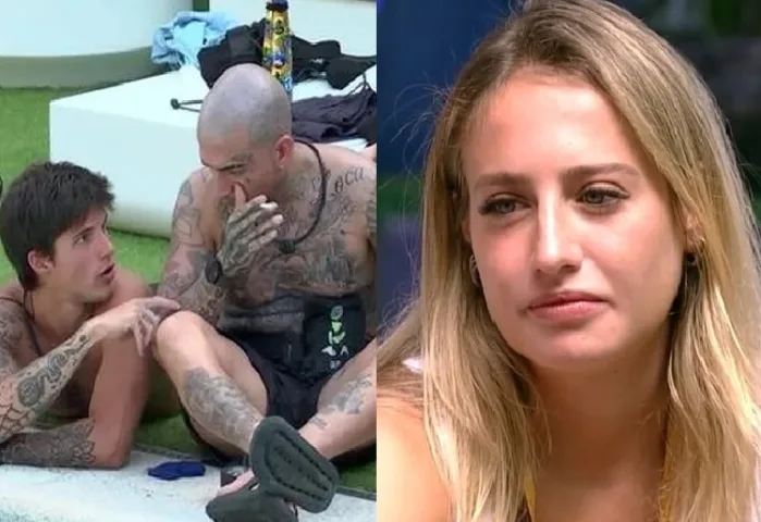Gabriel, Mc Guimê e Bruna Griphao no BBB23 
