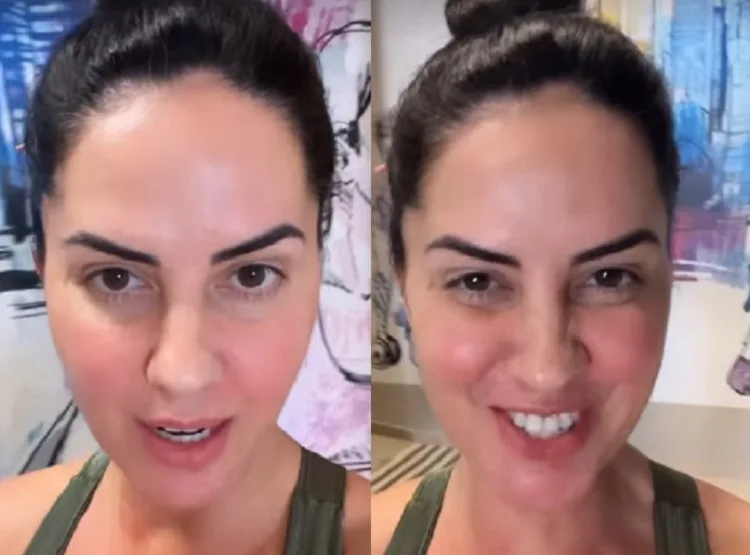Graciele Lacerda dá detalhes sobre tratamento para engravidar