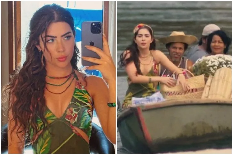 Jade Picon em cena como Chiara - Reproudução Instagram Twitter