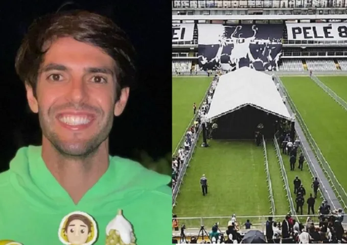 Kaká não foi ao velório de Pelé (Foto: Reprodução/Instagram/Globo)