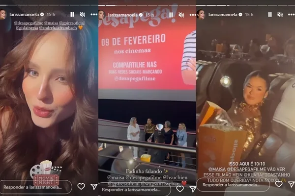 Larissa Manoela reprodução Instagram Stories